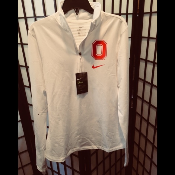 Nike Tops - Nike Pro Warm Ohio State half zip M